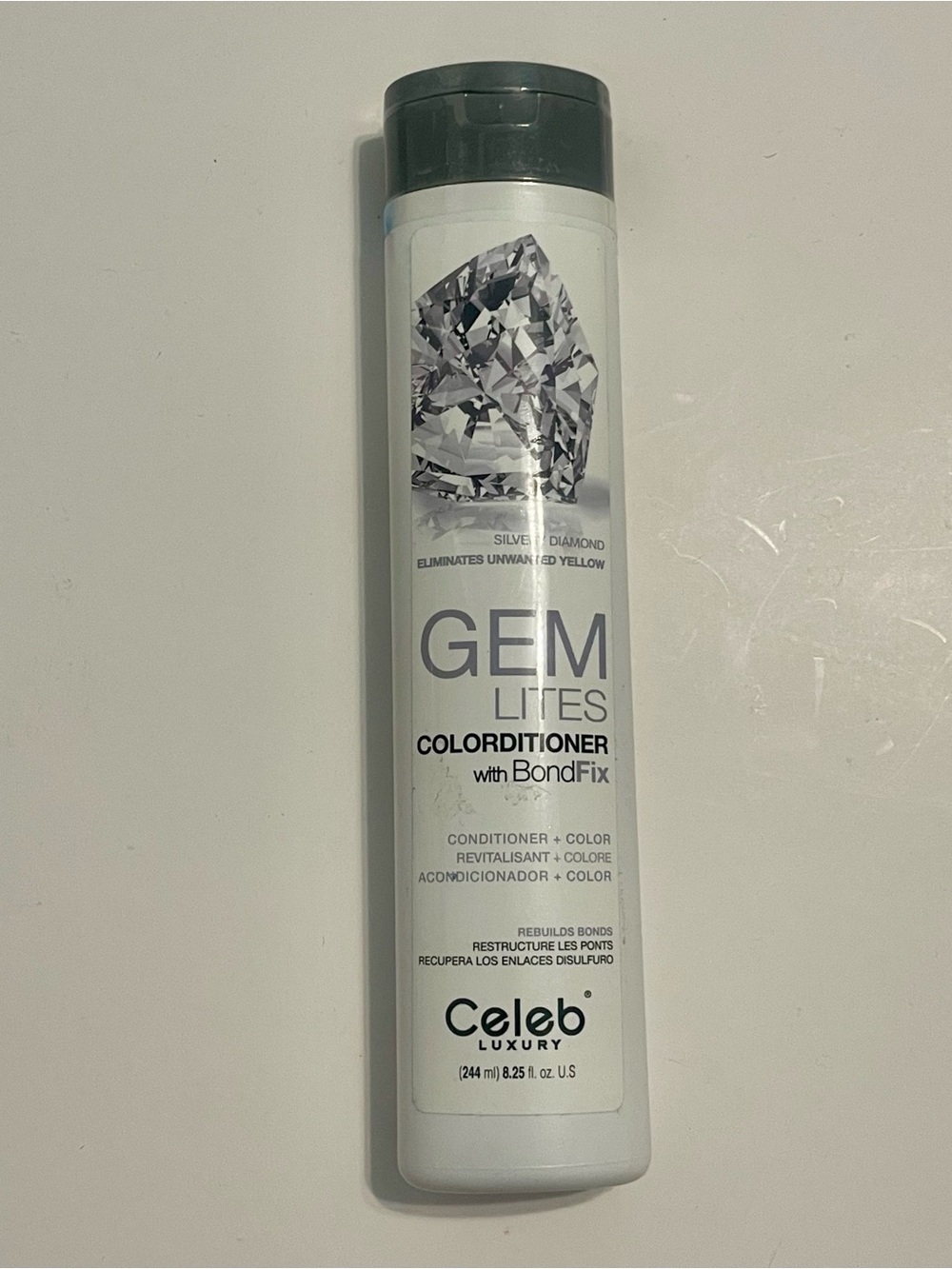 Gem Lites Silver Diamond Color Conditioner Yellow Toning Haircare